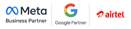 Official Partner for Meta, Google and Airtel