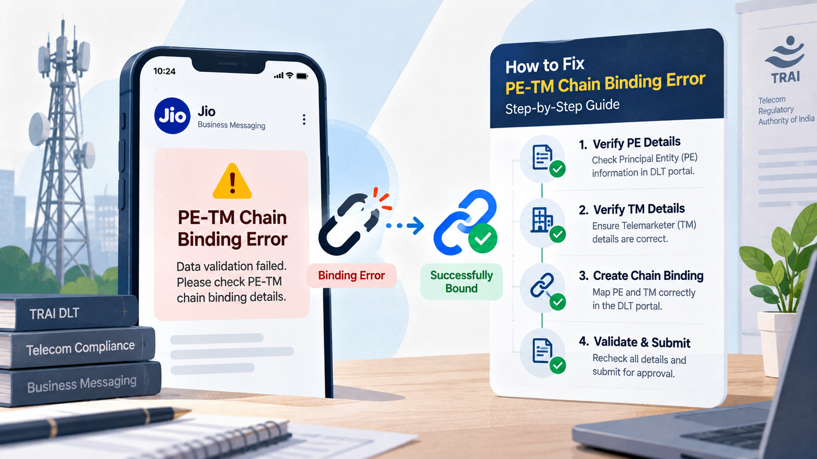 Received a "PE-TM Chain Binding" Warning from Jio? Here is How to Fix It