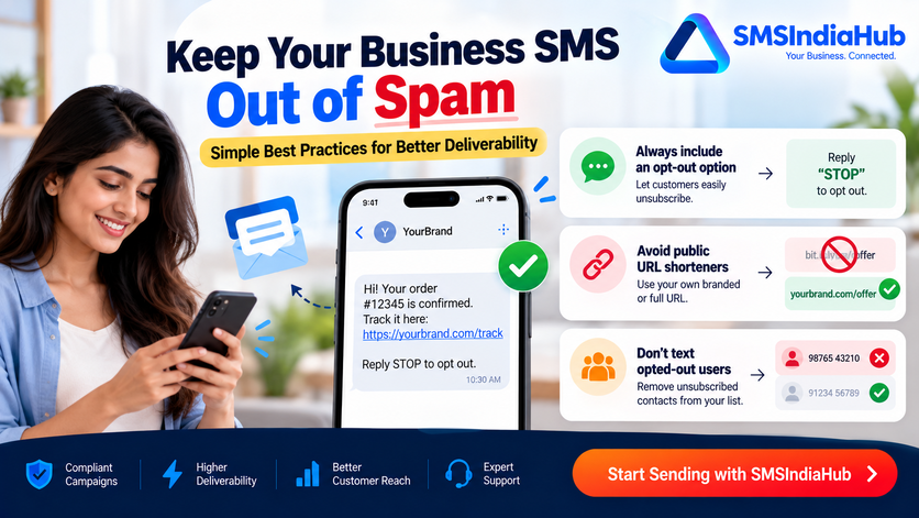 How to Prevent Your Business SMS from Getting Marked as Spam