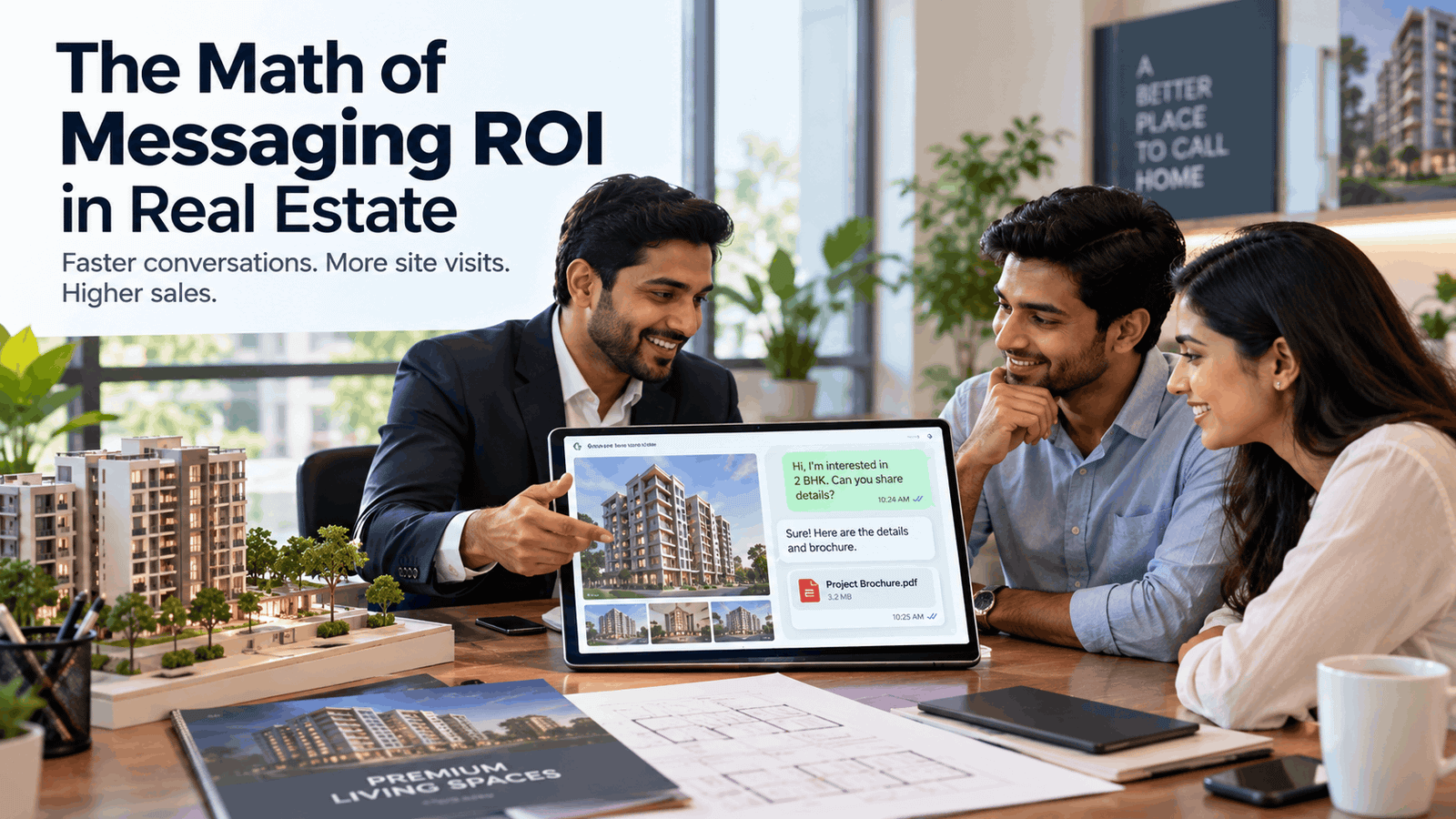 The Math of Messaging ROI: Why Real Estate Developers Are Losing Millions Over 60 Paisa (2026)