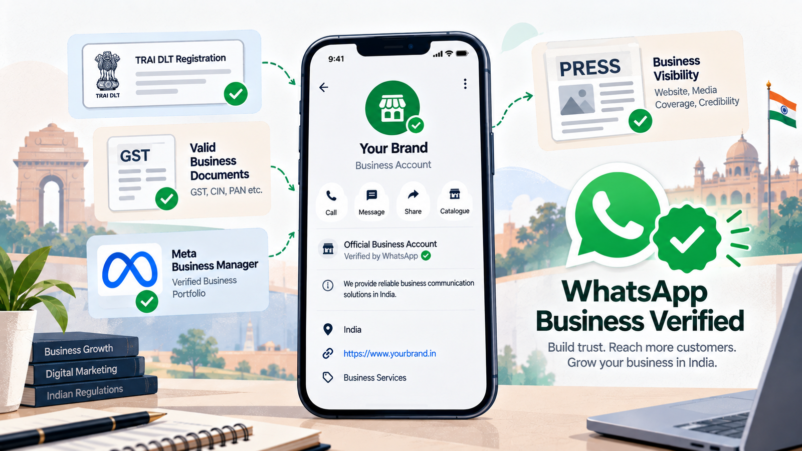 How to Get the WhatsApp Green Tick Badge in India (2026 Guide)